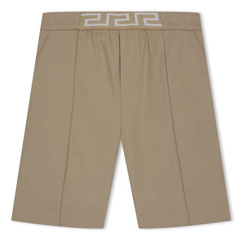 versace logo shorts|net a porter Versace shorts.